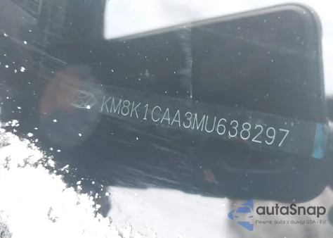 2021 Hyundai Kona Se из США, поврежденный, VIN KM8K1CAA3MU638297